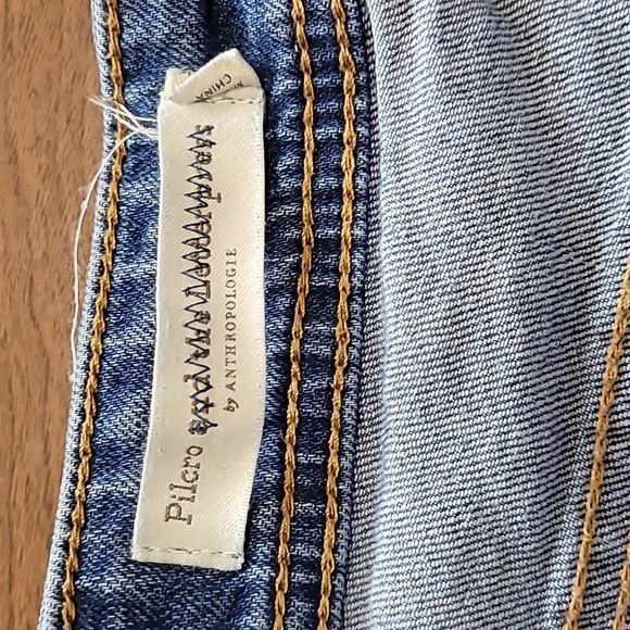 Pilcro and the Letterpress Light Blue Straight Leg Jeans - Picture 2 of 12